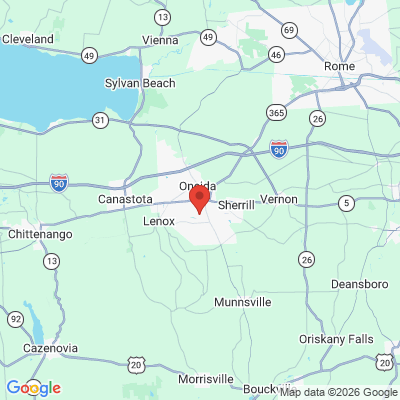 Map to  office in Oneida, NY