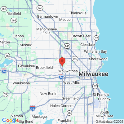 Map to  office in Milwaukee, WI