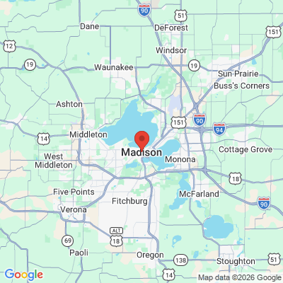 Map to  office in Madison, WI