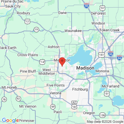 Map to  office in Madison, WI