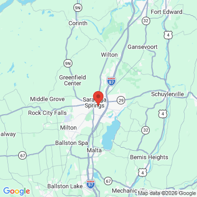 Map to  office in Saratoga Springs, NY