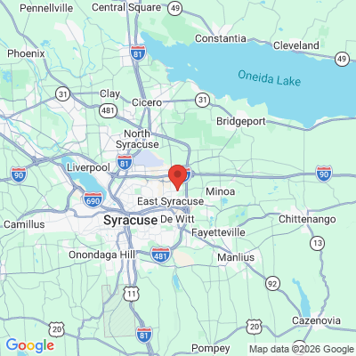 Map to  office in East Syracuse, NY