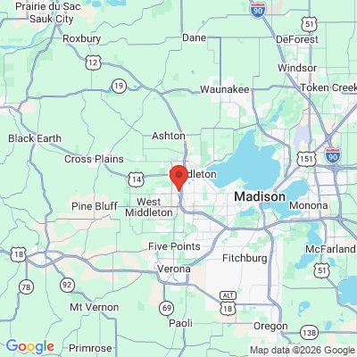 Map to  office in Madison, WI