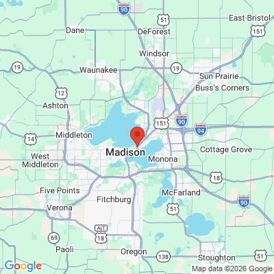 Map to  office in Madison, WI
