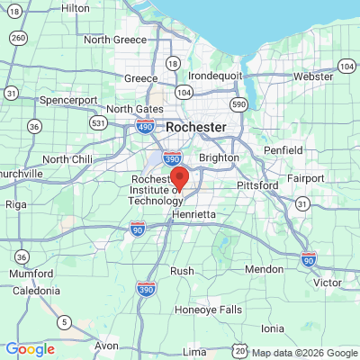 Map to  office in Rochester, NY