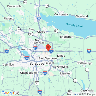Map to  office in East Syracuse, NY