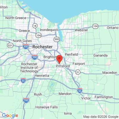 Map to  office in Pittsford, NY