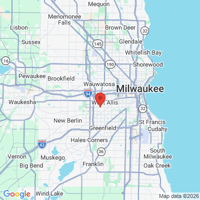 Map to  office in Milwaukee, WI