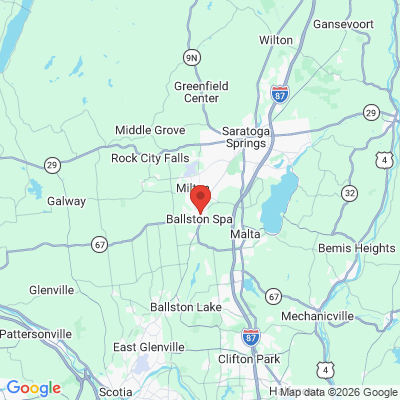 Map to  office in Ballston Spa, NY