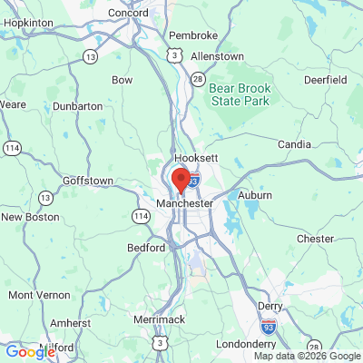 Map to  office in Manchester, NH