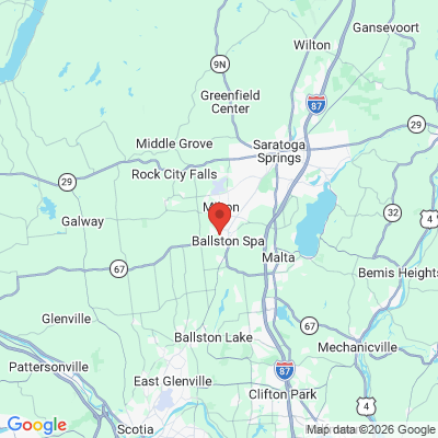 Map to  office in Ballston Spa, NY