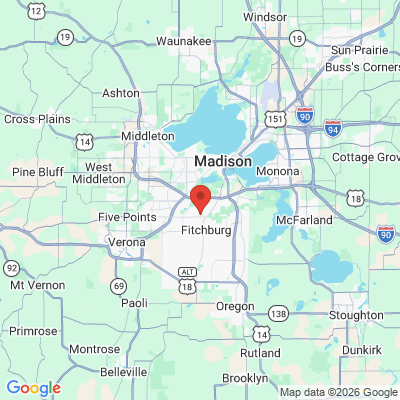 Map to  office in Fitchburg, WI