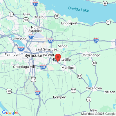 Map to  office in Fayetteville, NY