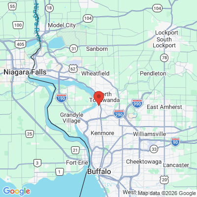 Map to  office in Tonawanda, NY