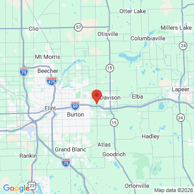 Map to  office in Davison, MI