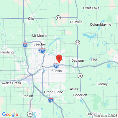 Map to  office in Burton, MI