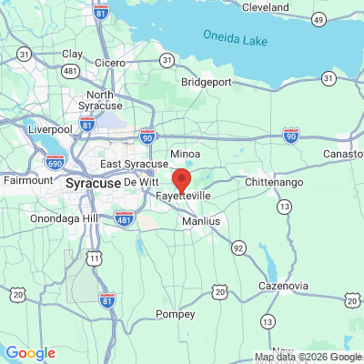 Map to  office in Fayetteville, NY