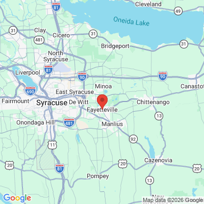 Map to  office in Fayetteville, NY