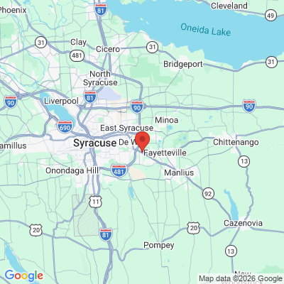 Map to  office in Fayetteville, NY
