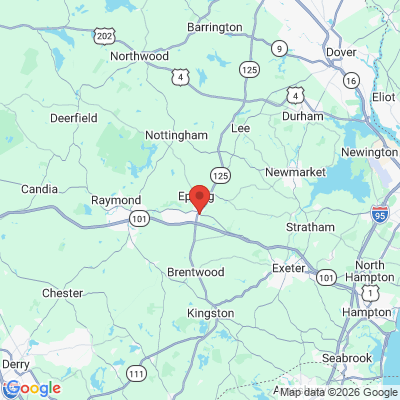 Map to  office in Epping, NH