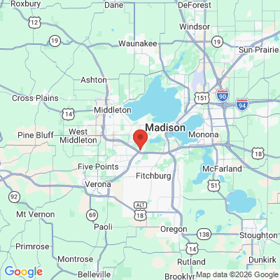 Map to  office in Madison, WI