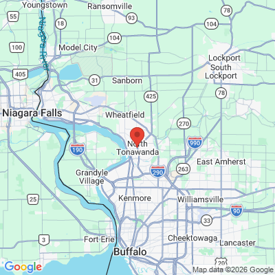 Map to  office in North Tonawanda, NY