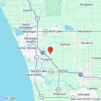 Map to  office in Fruitport, MI