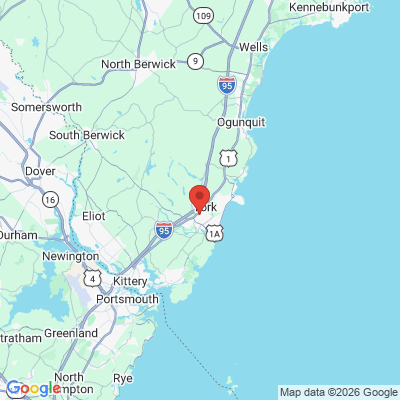 Map to  office in York, ME