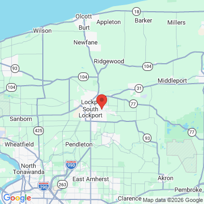 Map to  office in Lockport, NY