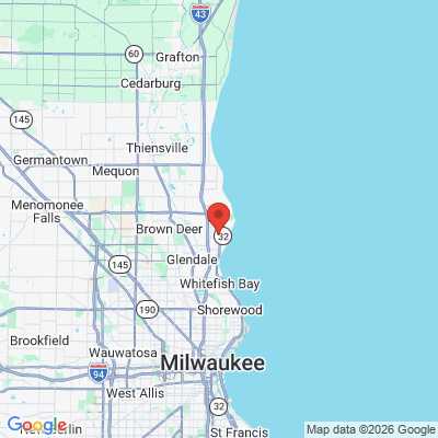 Map to  office in Fox Point, WI