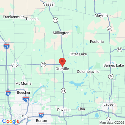 Map to  office in Otisville, MI