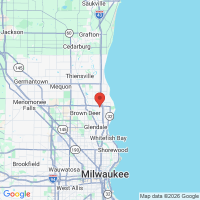 Map to  office in River Hills, WI