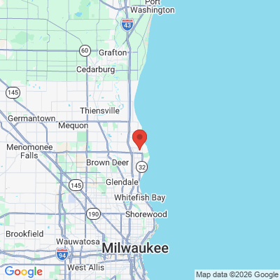 Map to  office in Bayside, WI