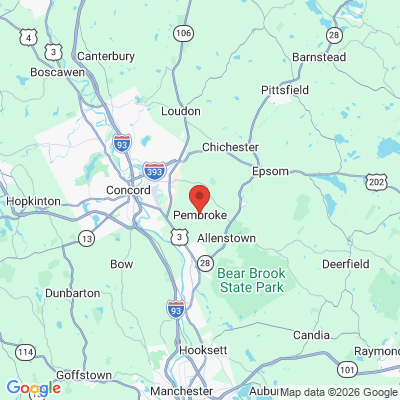 Map to  office in Pembroke, NH