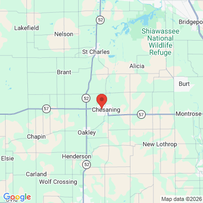 Map to  office in Chesaning, MI