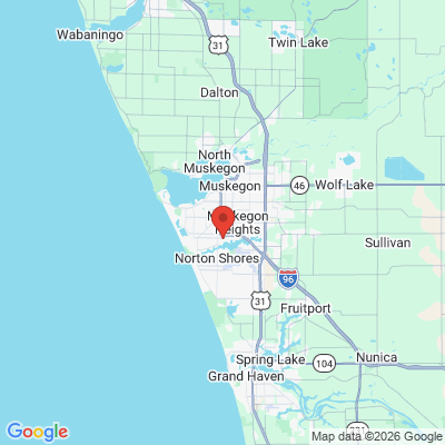 Map to  office in Norton Shores, MI