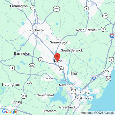 Map to  office in Dover, NH