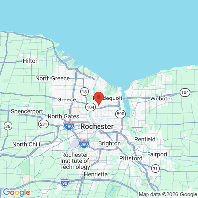 Map to  office in Rochester, NY