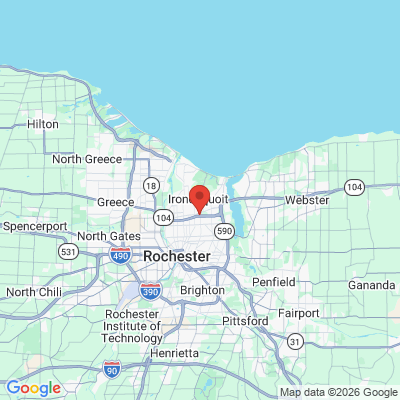 Map to  office in Rochester Regional Health