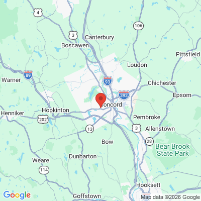 Map to  office in Concord, NH