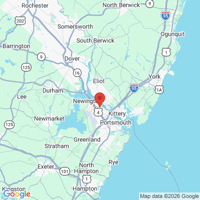 Map to  office in Portsmouth, NH