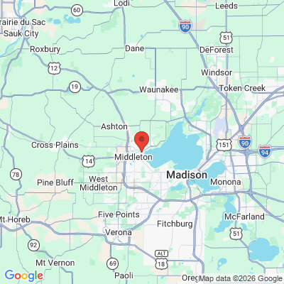 Map to  office in Middleton, WI