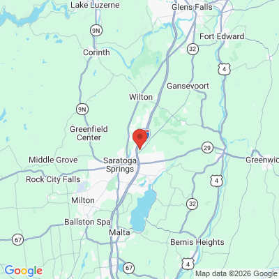 Map to  office in Saratoga Springs, NY