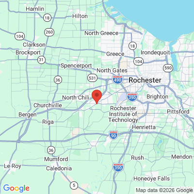 Map to  office in Rochester, NY