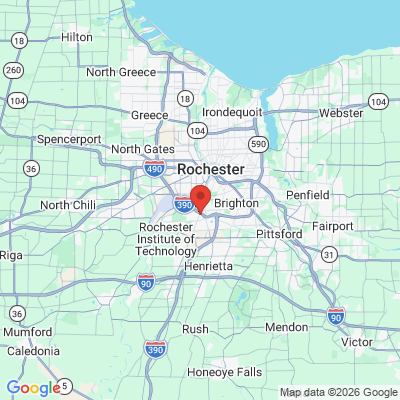 Map to  office in Rochester, NY