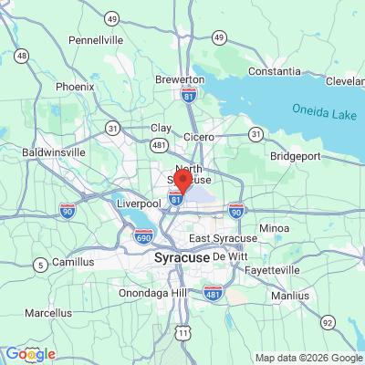 Map to  office in Syracuse, NY