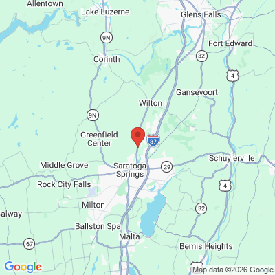 Map to  office in Saratoga Springs, NY