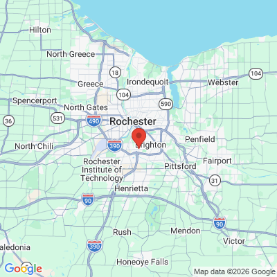 Map to  office in Rochester, NY