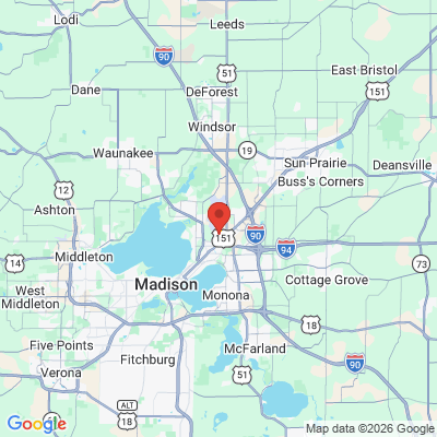 Map to  office in Madison, WI