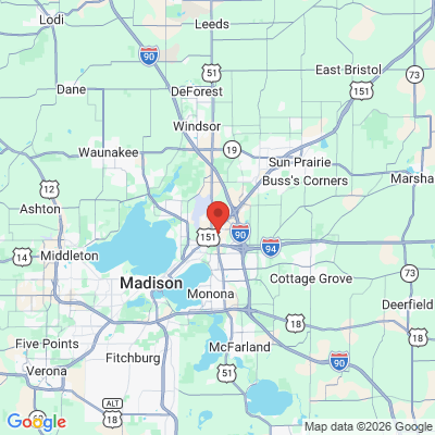 Map to  office in Madison, WI